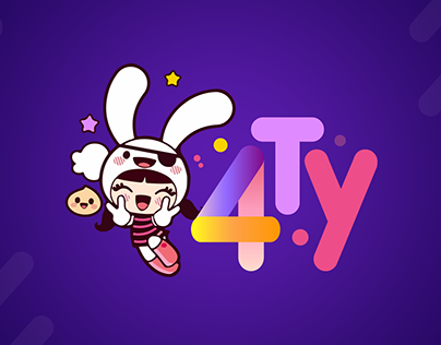 LOGO AND CHARATER DESIGN FOR 4TY