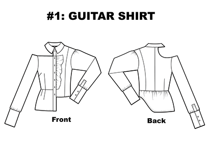 CAD Manipulation: The Guitar Shirt