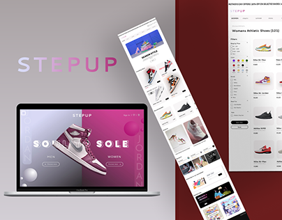Project thumbnail - StepUp: Where people meet their "solemates".