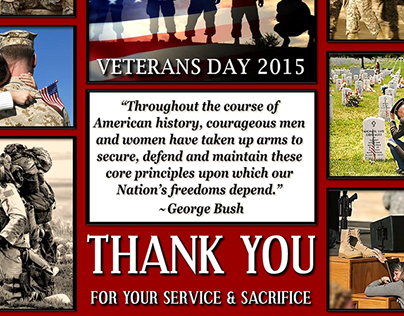 Salute & Honor our Veterans!!!