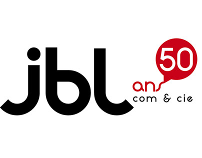 Logo 50 ans - JBL Com&Cie