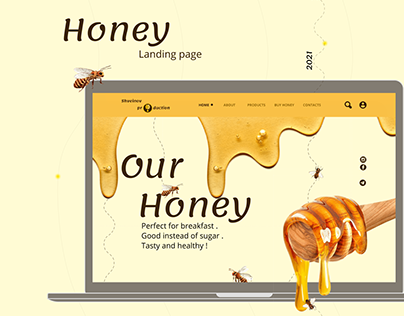 Honey Landing page