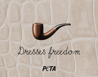 PETA "Dresses freedom"