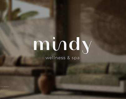 Logo and identity for Mindy wellness & spa
