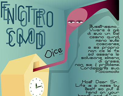 Uncomfortable Flamingo n°2 - Diego Menti