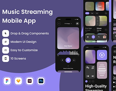 Pulse Play - Music Streaming Mobile App