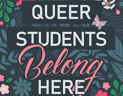 POSTER SERIES: Safe Spaces for Queer & Trans Students