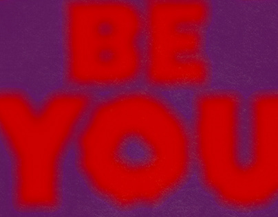 Just Be You (Typography)