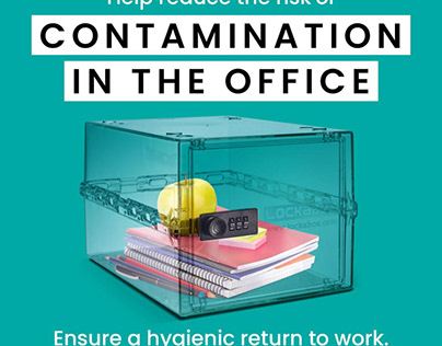 Hygienic Lockable Box for Workplace PPE