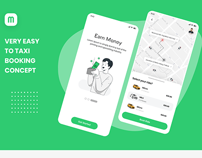 Project thumbnail - Taxi Booking Concept