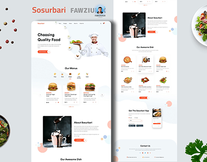 Sosurbari Restaurant Website