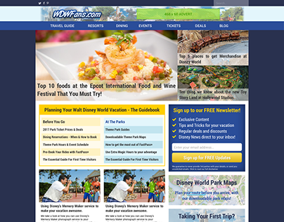 Disney World Travel Guide Homepage