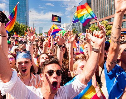 Warsaw, Poland: Pride Parade 2022