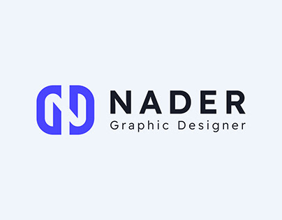 Nader Graphic Designer Logo