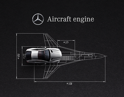 Mercedes - Aircraft engine