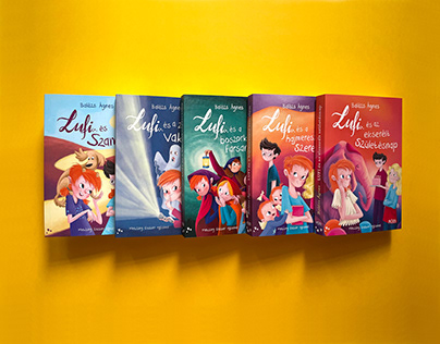 Lufi - book series / cover & illustration
