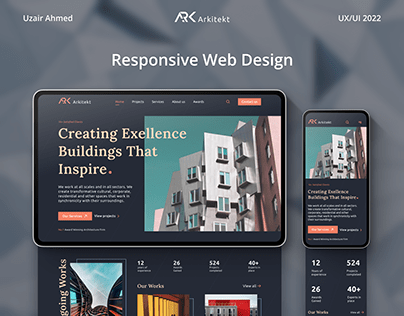 Arkitekt | Responsive Web Design | UX/UI