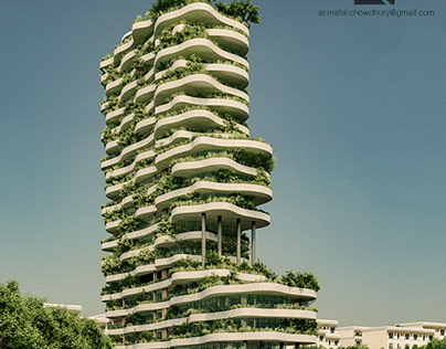 Multi-Functional Highrise Building (conceptual)