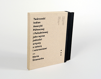 Master thesis — book design