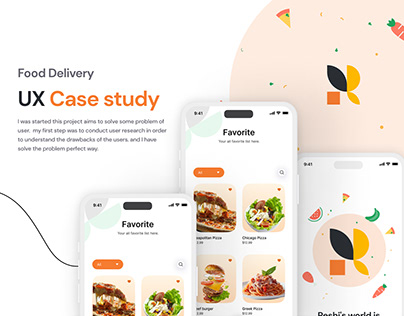 UX Case study- Food delivery app redesign