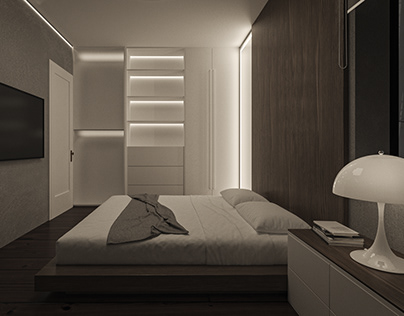 Modern Bedroom / Visualization