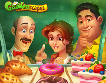 Promo for game Gardenscapes