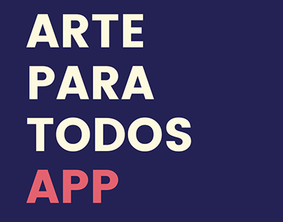 Desenvolvimento de App - ARTE PARA TODOS