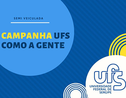 Project thumbnail - Campanha UFS COMO A GENTE
