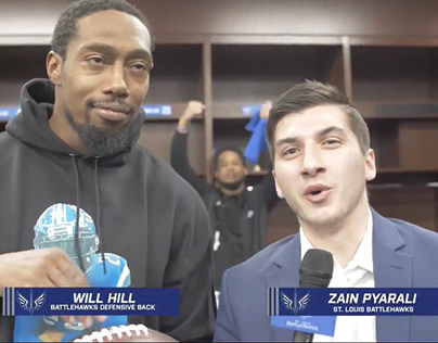 Will Hill locker room interview post game