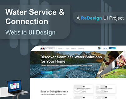 Water Connection Redesign UI Project