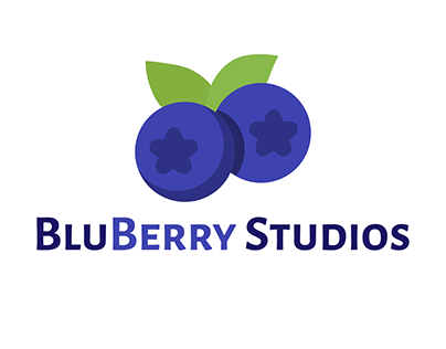 Logo Design For BluBerry Studio Publishers