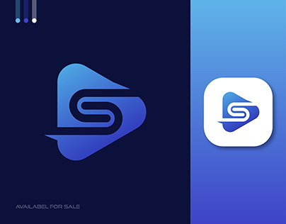 Letter S Stream - Logo Design