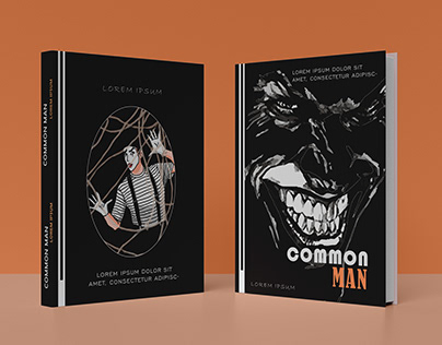 Artistic Book Cover (Common Man) design