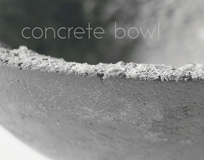 concrete bowl