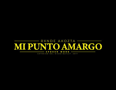 MI PUNTO AMARGO / ANIMACIÓN