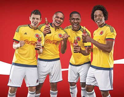 Coca Cola | Colombian Futbol team.