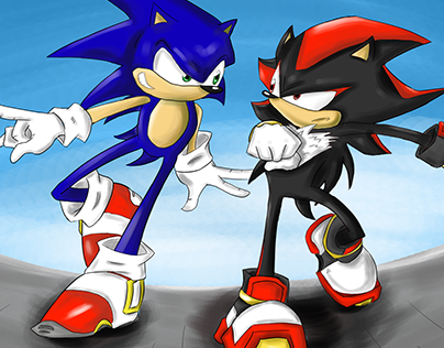 Sonic X Shadow - Rivalry