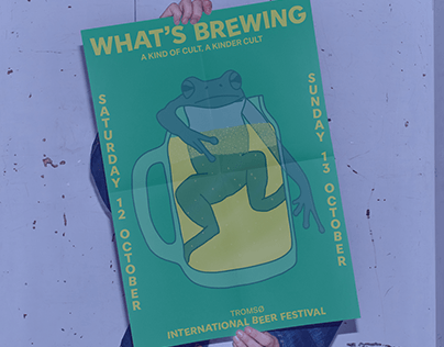 Project thumbnail - Affiche Festival "What's Brewing"