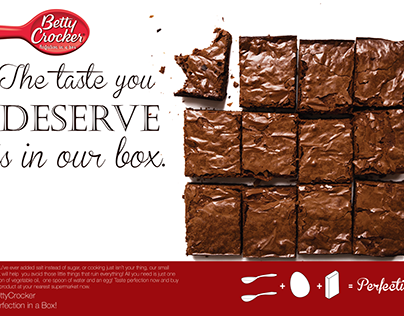 Advertising Campaign for Betty Crocker Brownies