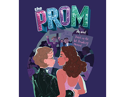 'The Prom' YA novel cover for Penguin Random House