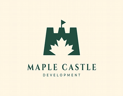 Maple Castle logo design