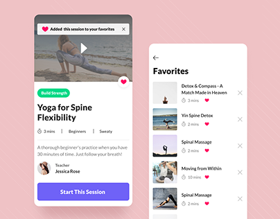 DoYouYoga - Add to Favorites