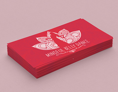 MINDFUL BELLY DANCE - Business Cards