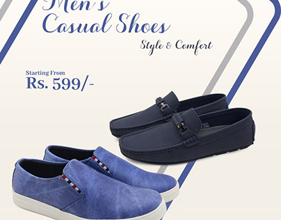 Men's Casual Shoes Campaign