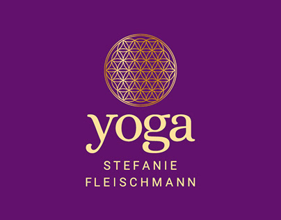 Corporate design for yoga STEFANIE FLEISCHMANN