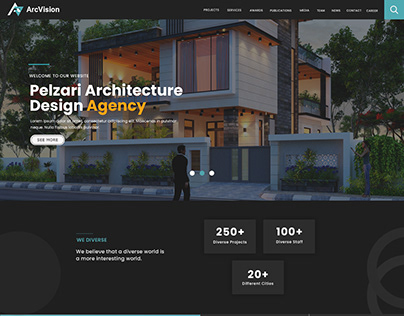Arc Vision Architecture Landing Page