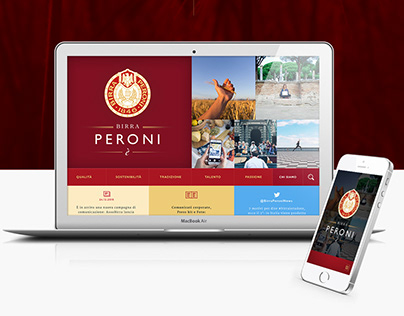 Birra Peroni/Corporate Website