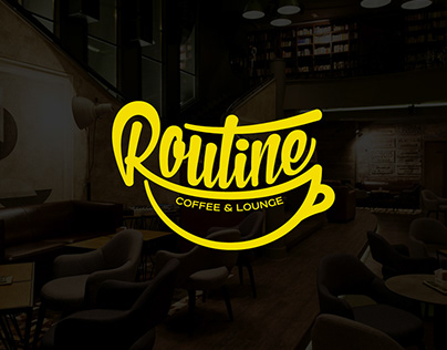 Routine Cafe Logo Work