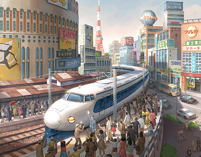 Shinkansen Zero-Kei Boardgame Cover