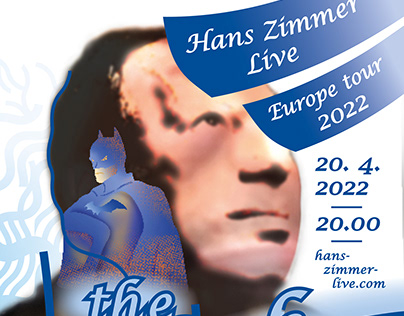Tištěná i online grafika - koncert Hans Zimmer live